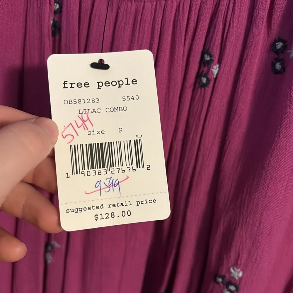 Free People nwt size